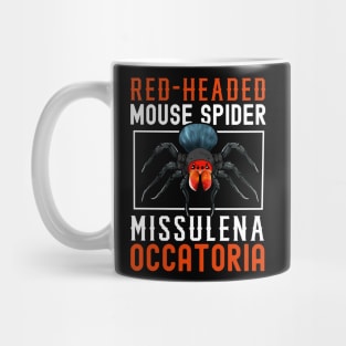 Red headed mouse spider Mug